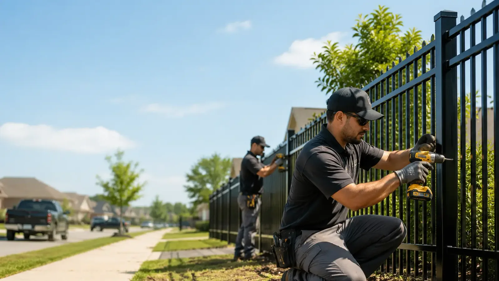 Metal Fence Installation in Forbes Road, PA
